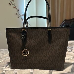 Michael Kors Brown Tote Bag
